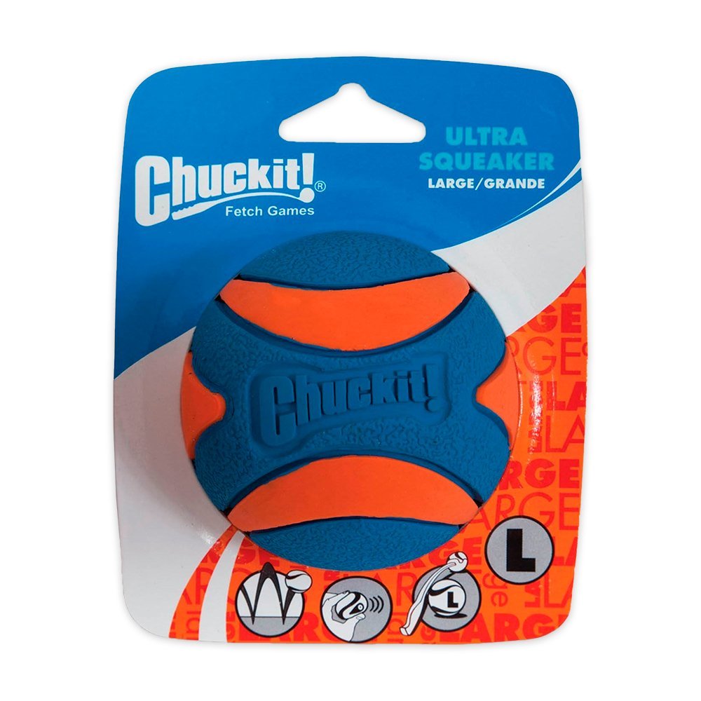 Chuckit! Ultra Squeaker Ball Dog Toy Large