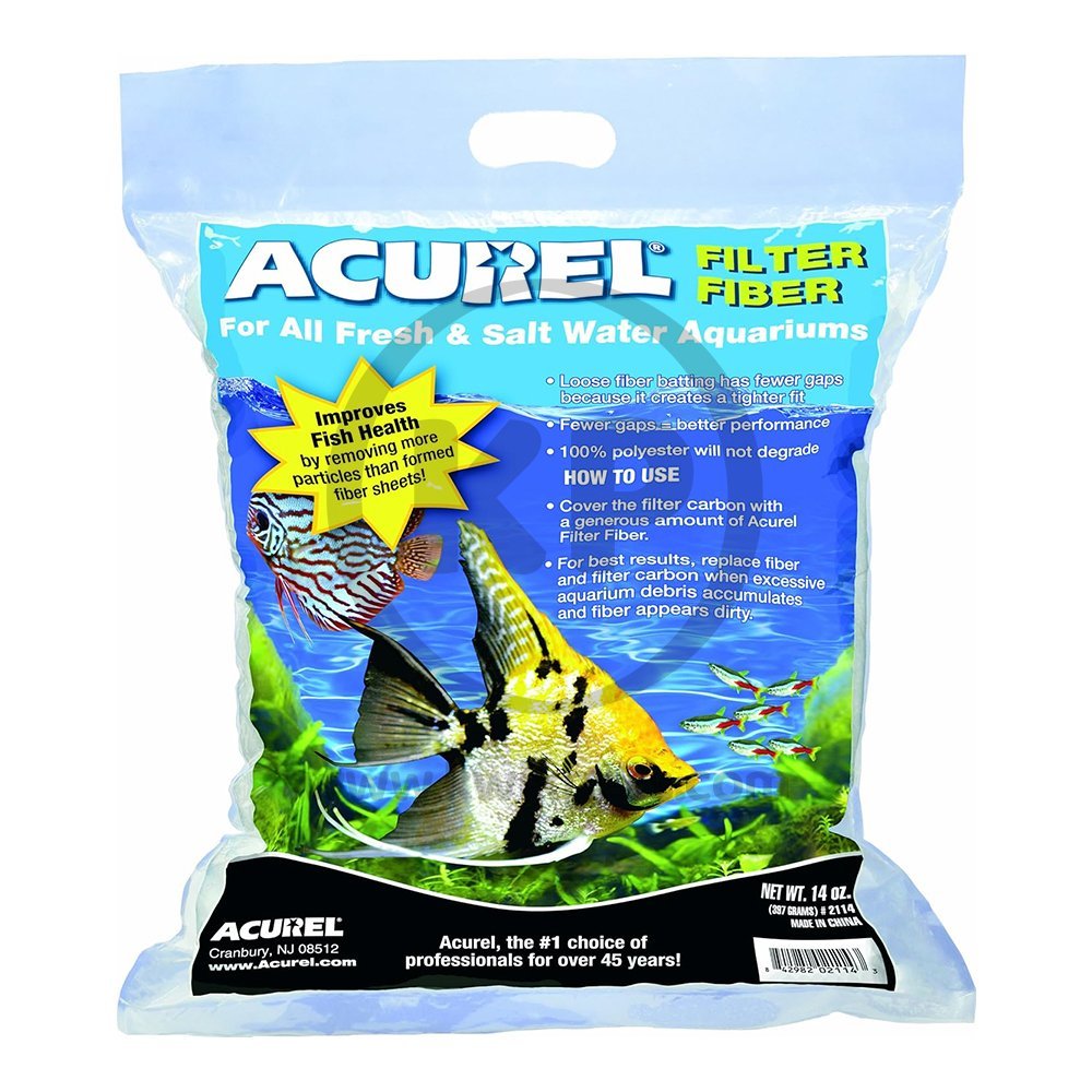 Acurel Freshwater & Saltwater Aquarium Filter Fiber 14-oz