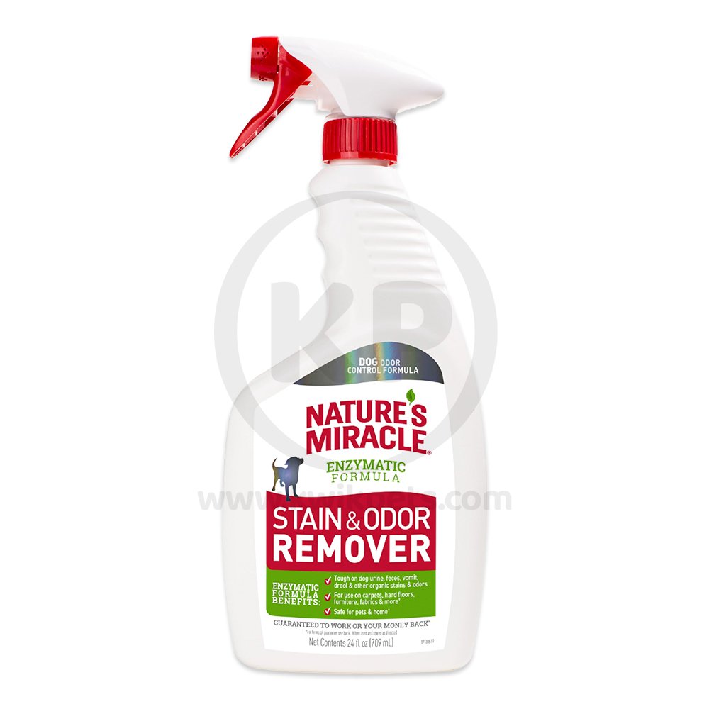 Nature’s Miracle Enzymatic Formula Stain & Odor Remover for Dogs 24-oz