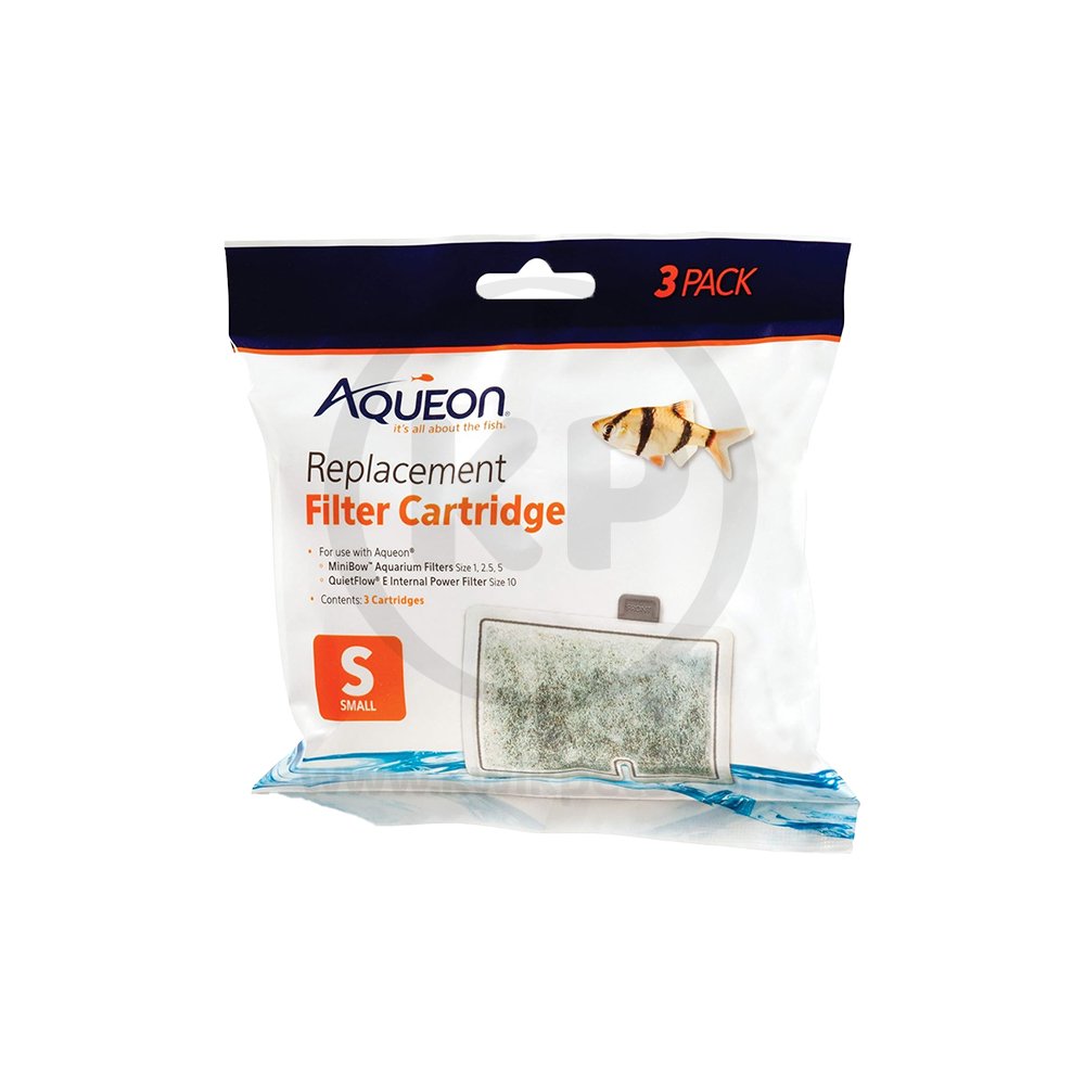 Aqueon Replacement Filter Cartridges 3 Count Small