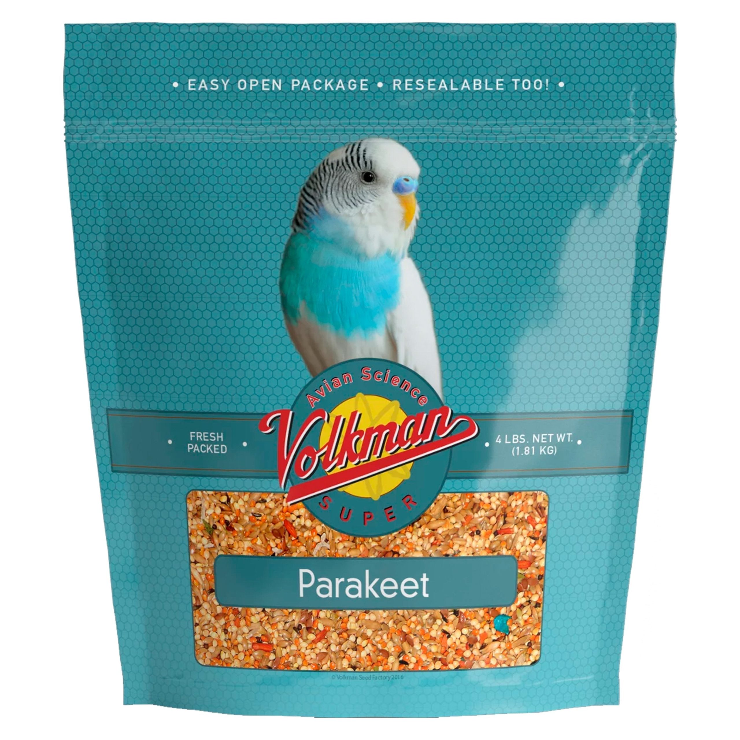 Volkman Seed Company Avian Science Super Parakeet Bird Treat 4-lb