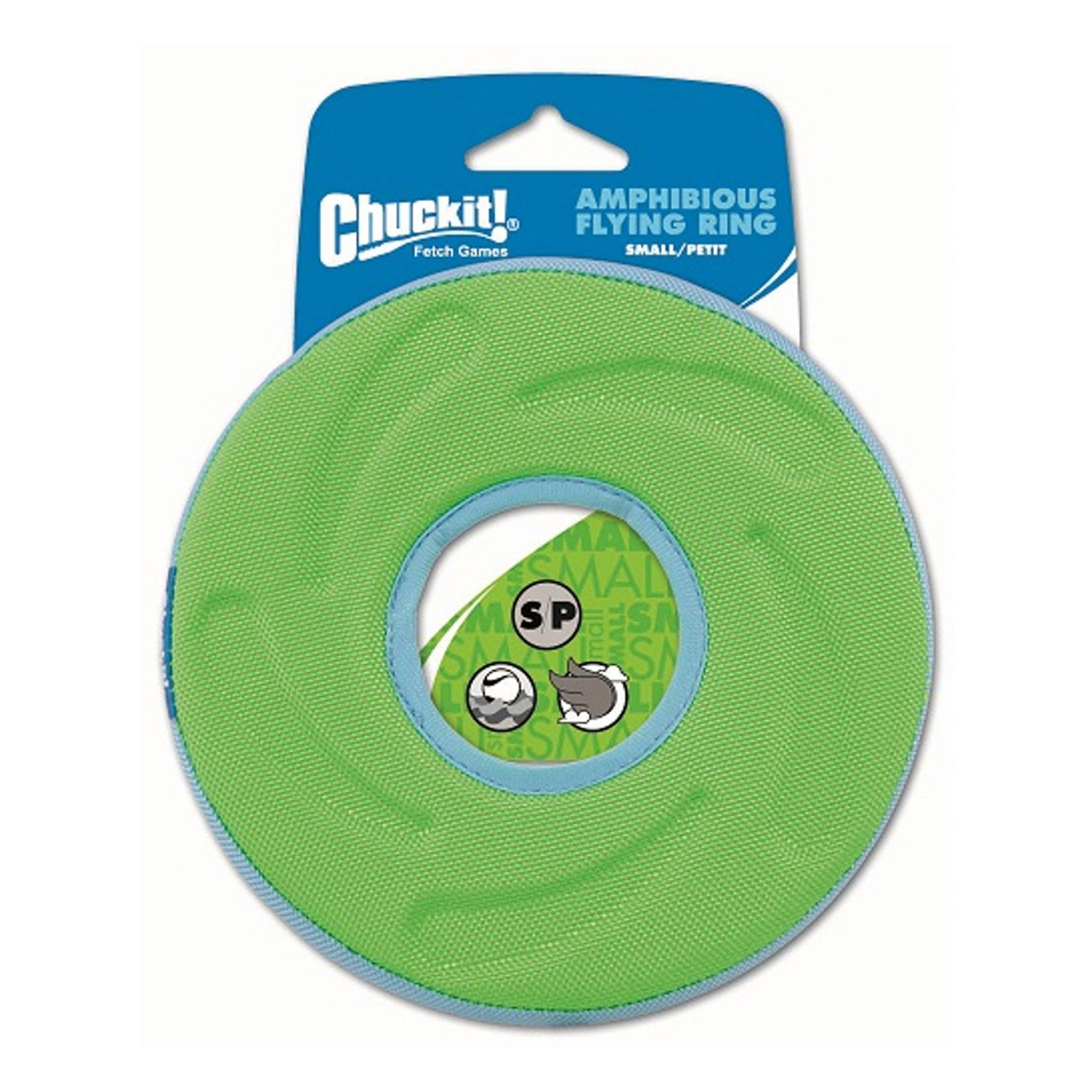 Chuckit! ZipFlight Flying Ring Dog Toy Assorted Small