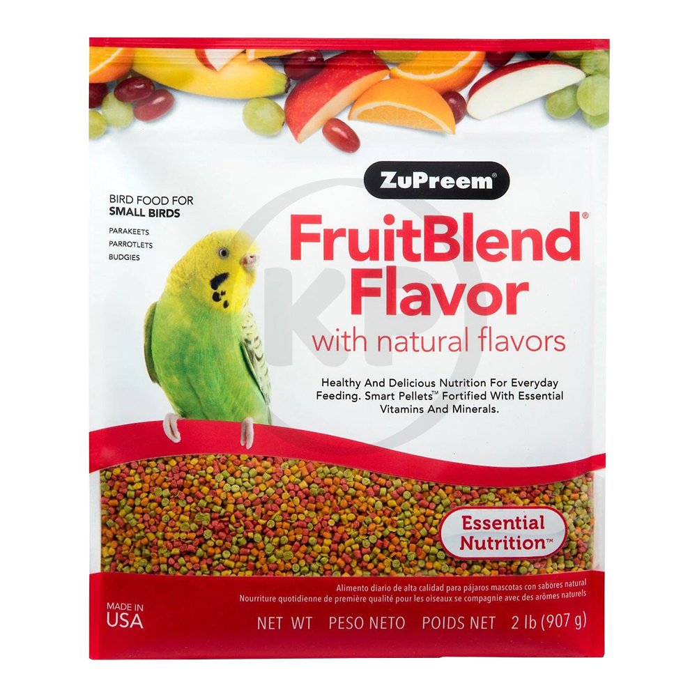 ZuPreem FruitBlend Small Birds Food 2-lb