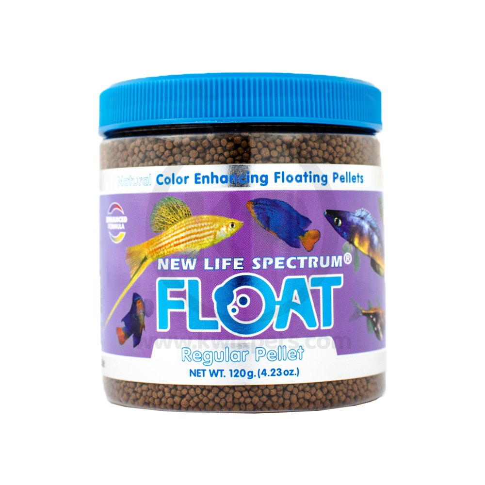 New Life Spectrum Float Pellets Fish Food Regular 4.23-oz