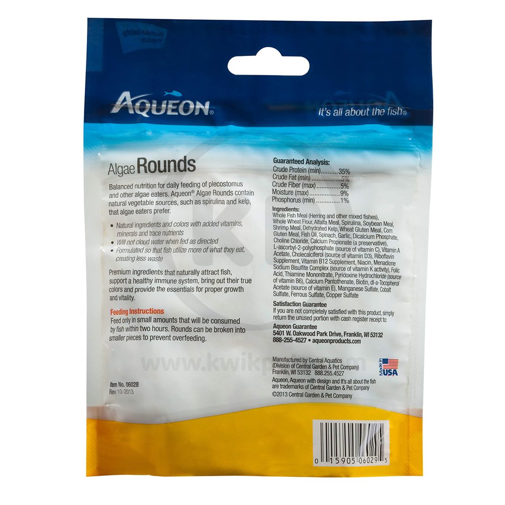 Aqueon Algae Rounds 3-oz