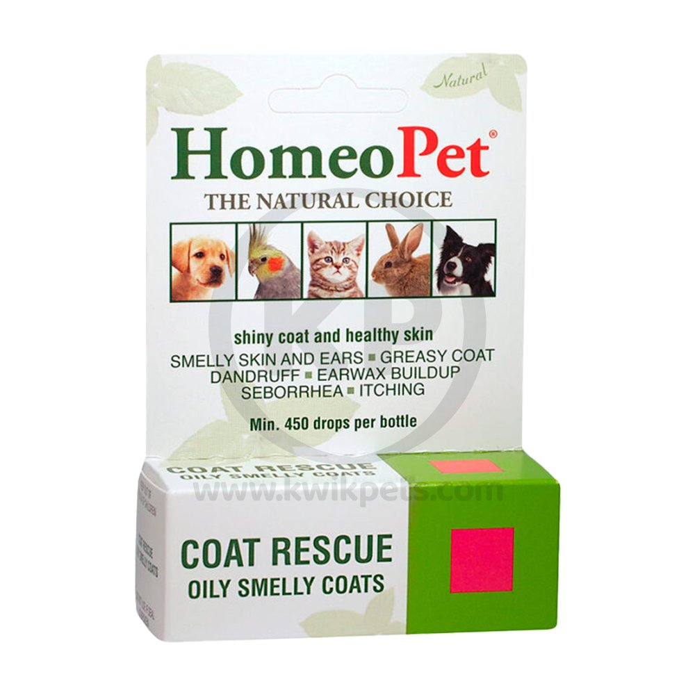 HomeoPet Coat Rescue Oily Smelly Coats 15 ml