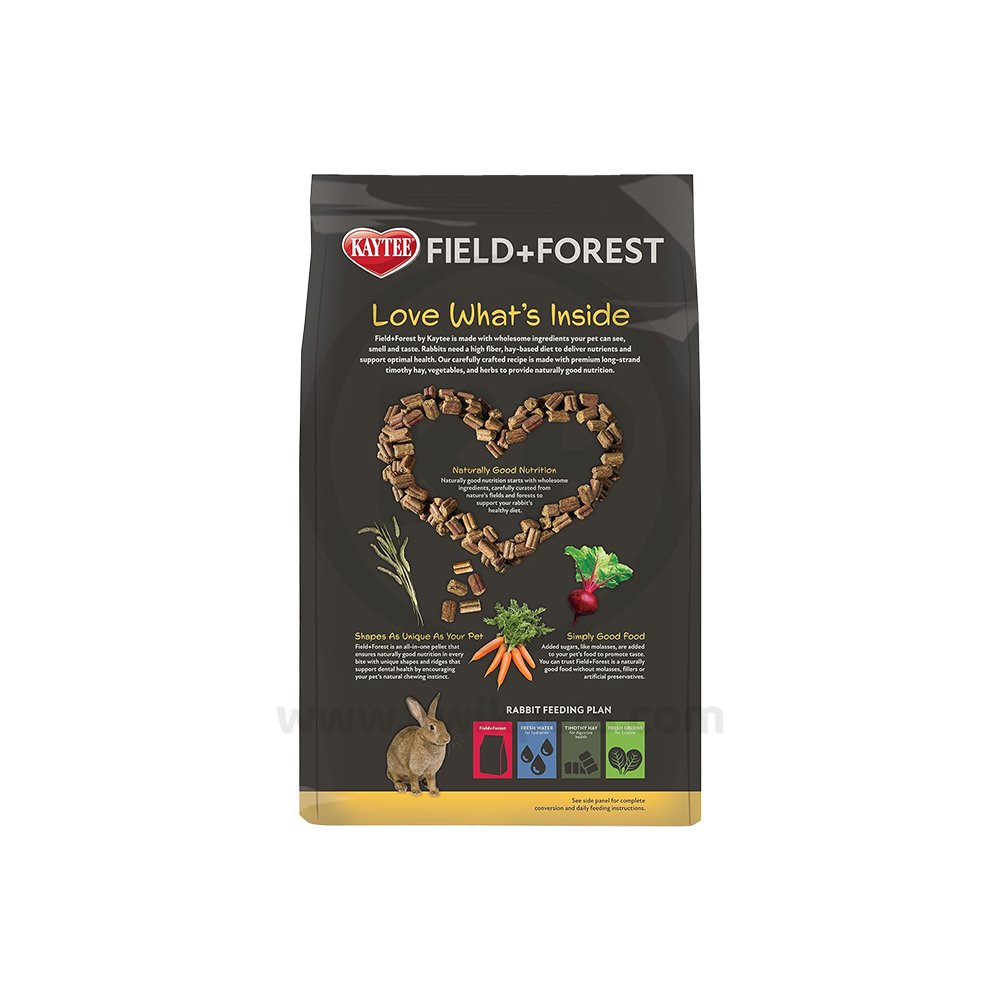 Kaytee Field+Forest Rabbit Food 4-lb