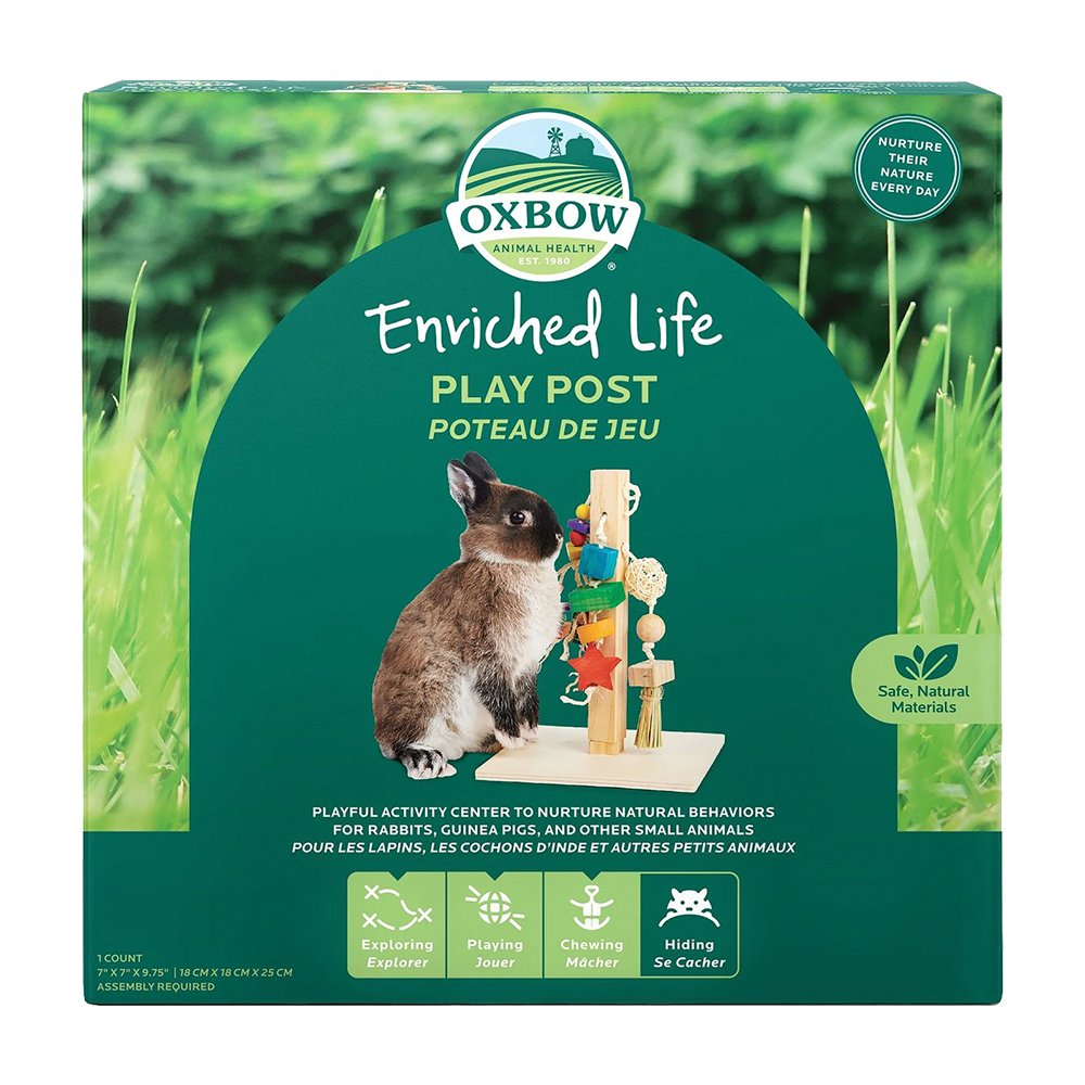 Oxbow Animal Health Enriched Life Play Post Small Animal Toy