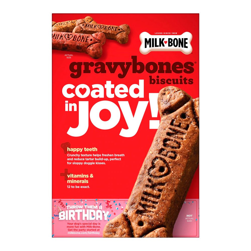 Milk-Bone 4 Meaty Flavors GravyBones Dog Treats Small 19-oz