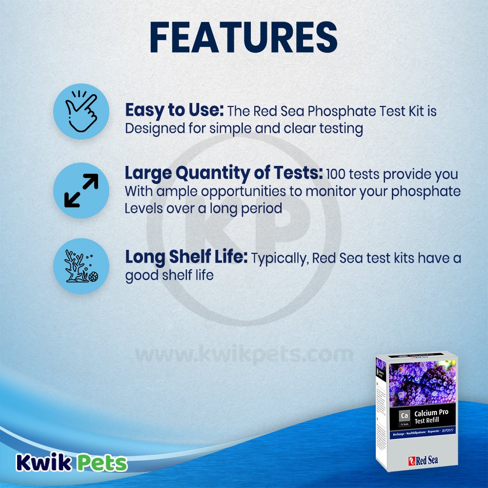 Red Sea Calcium Pro Test Kit 75 Tests