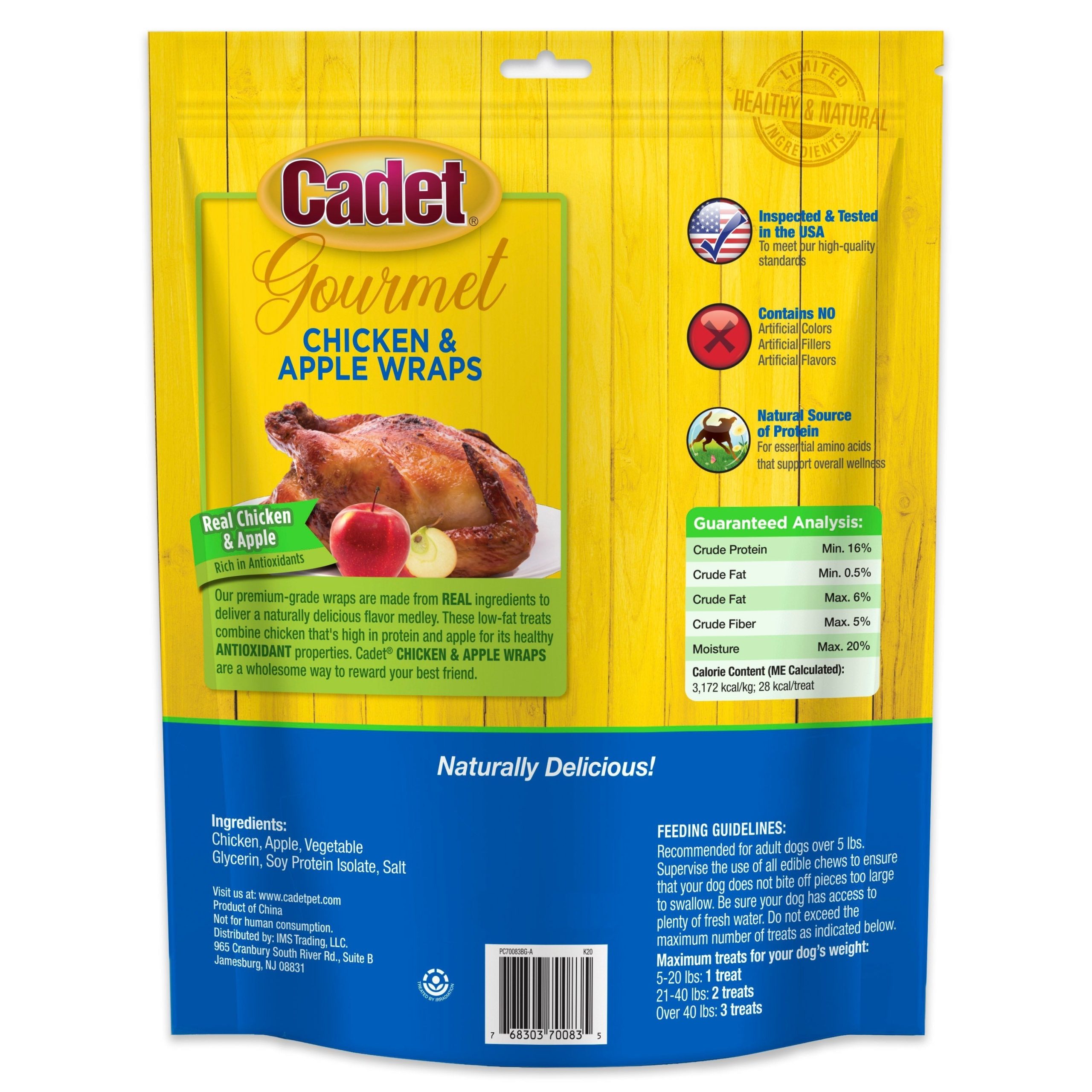 Cadet Gourmet Chicken Breast Dog Treats 28-oz