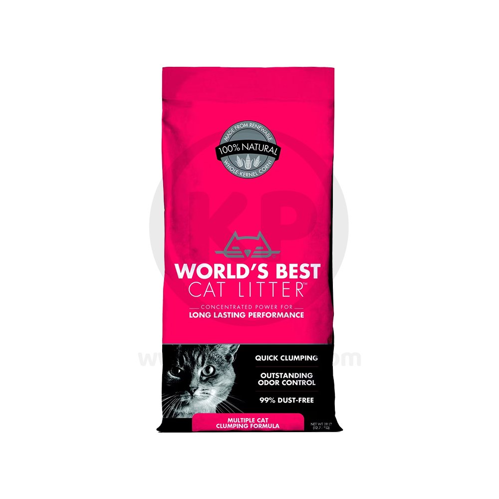 World’s Best Cat Litter Multiple Cat Clumping Formula 28-lb