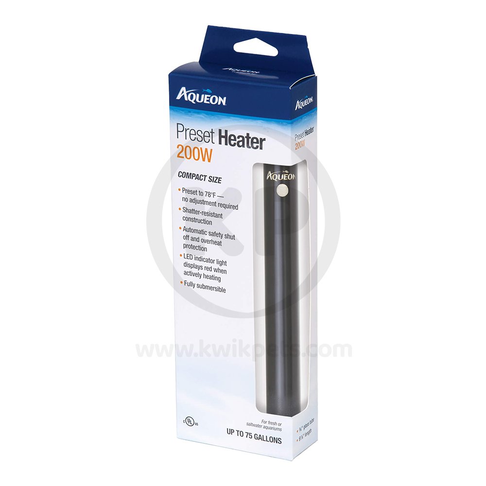 Aqueon Preset Aquarium Heater 200 W