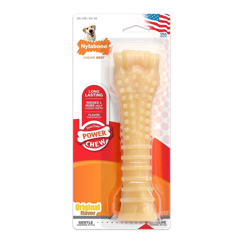 Nylabone Power Chew Dog Toy Original XL/Souper – 50+ lbs