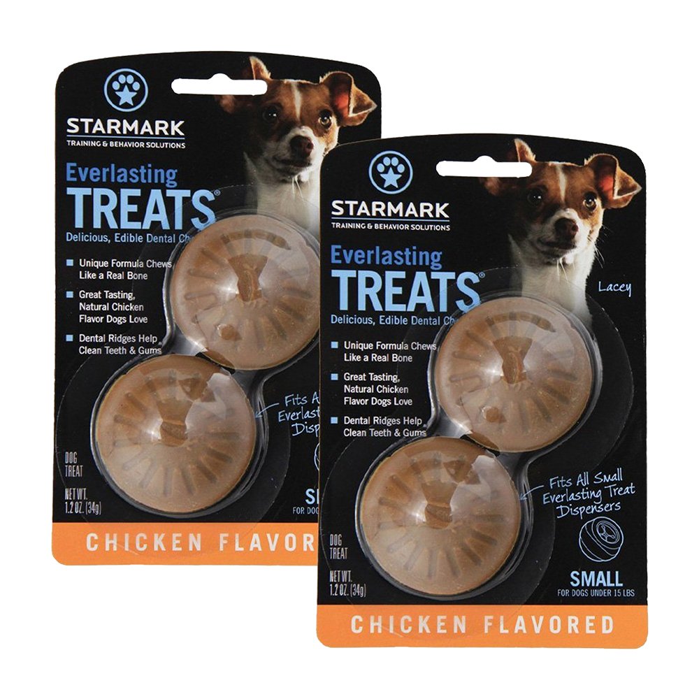 Starmark Everlasting Dog Treat Chicken Small 1.2-oz 2 Pack