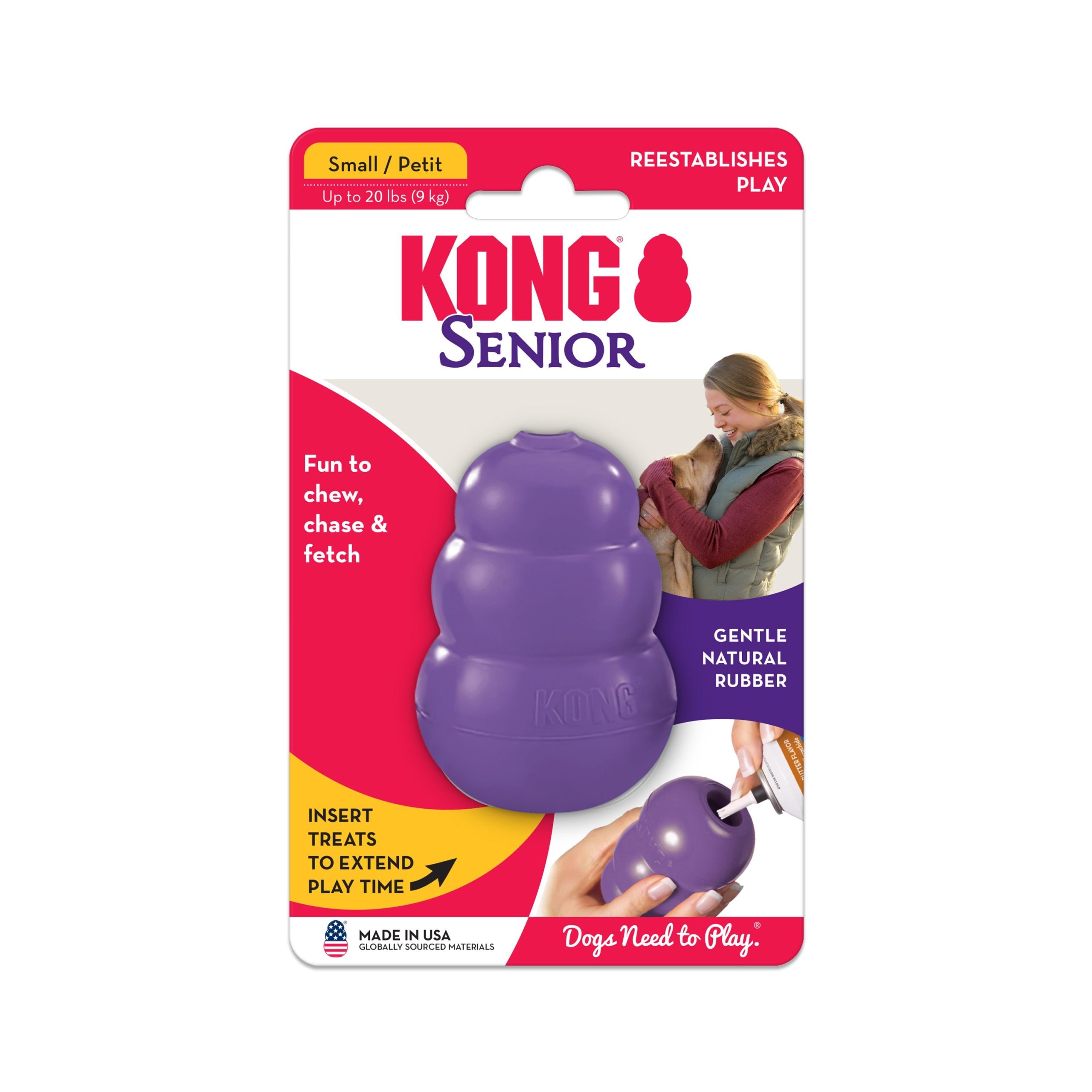 KONG Senior Dog Toy Small