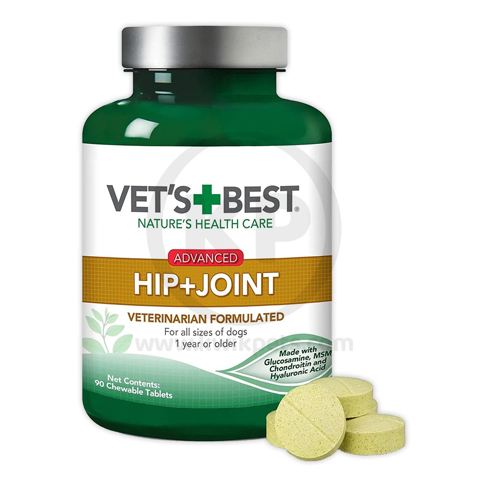 Vet’s Best Level 3 Advanced Hip & Joint Dog Chewable Tablets 90 Count