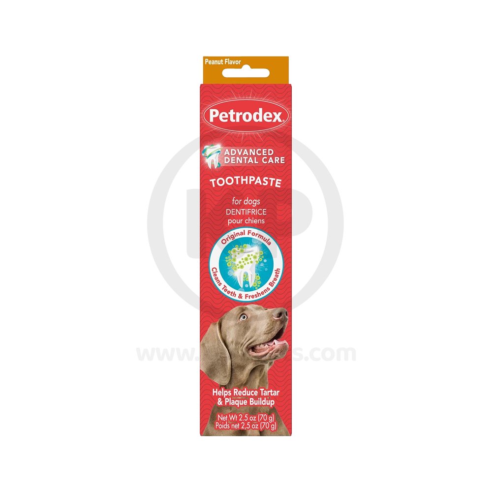 Sentry Petrodex Natural Toothpaste for Dogs Peanut Butter Flavor 2.5-oz