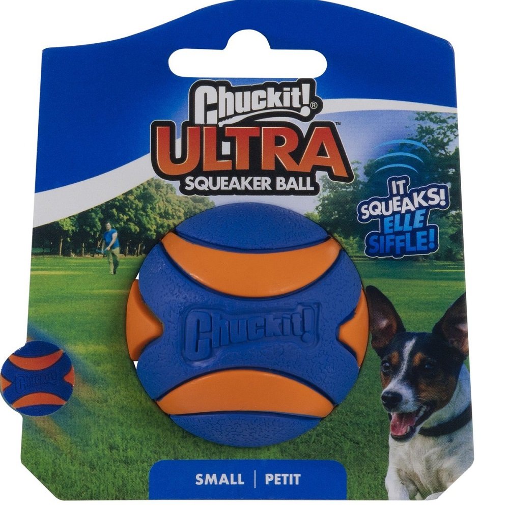 Chuckit! Ultra Squeaker Ball Dog Toy Small