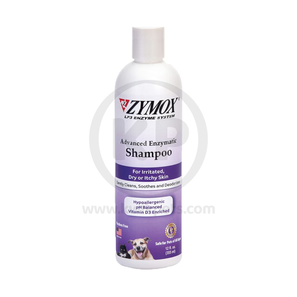 Zymox Advanced Enzymatic Shampoo for Dry or Itchy Skin 12-oz