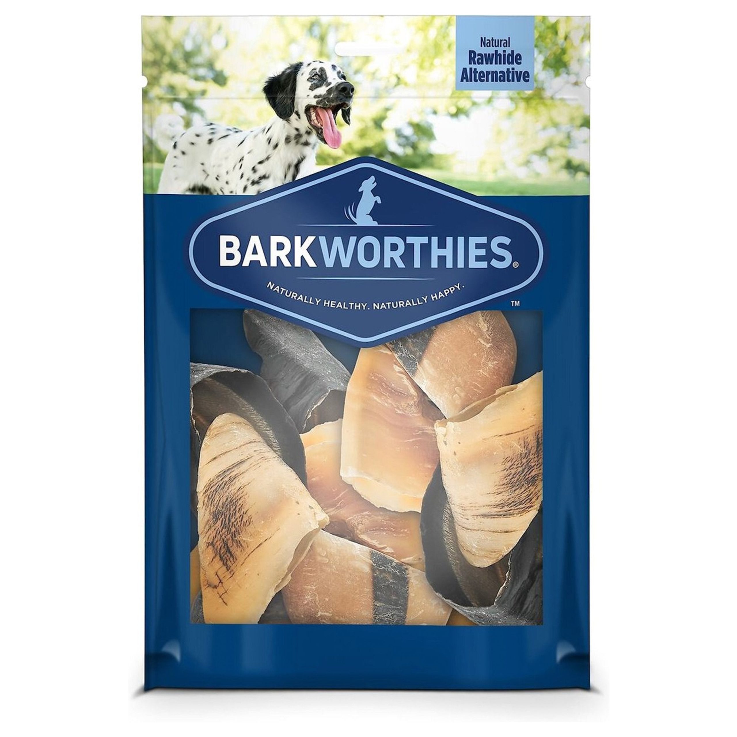 Barkworthies Cow Hooves Dog Chews 12 Count