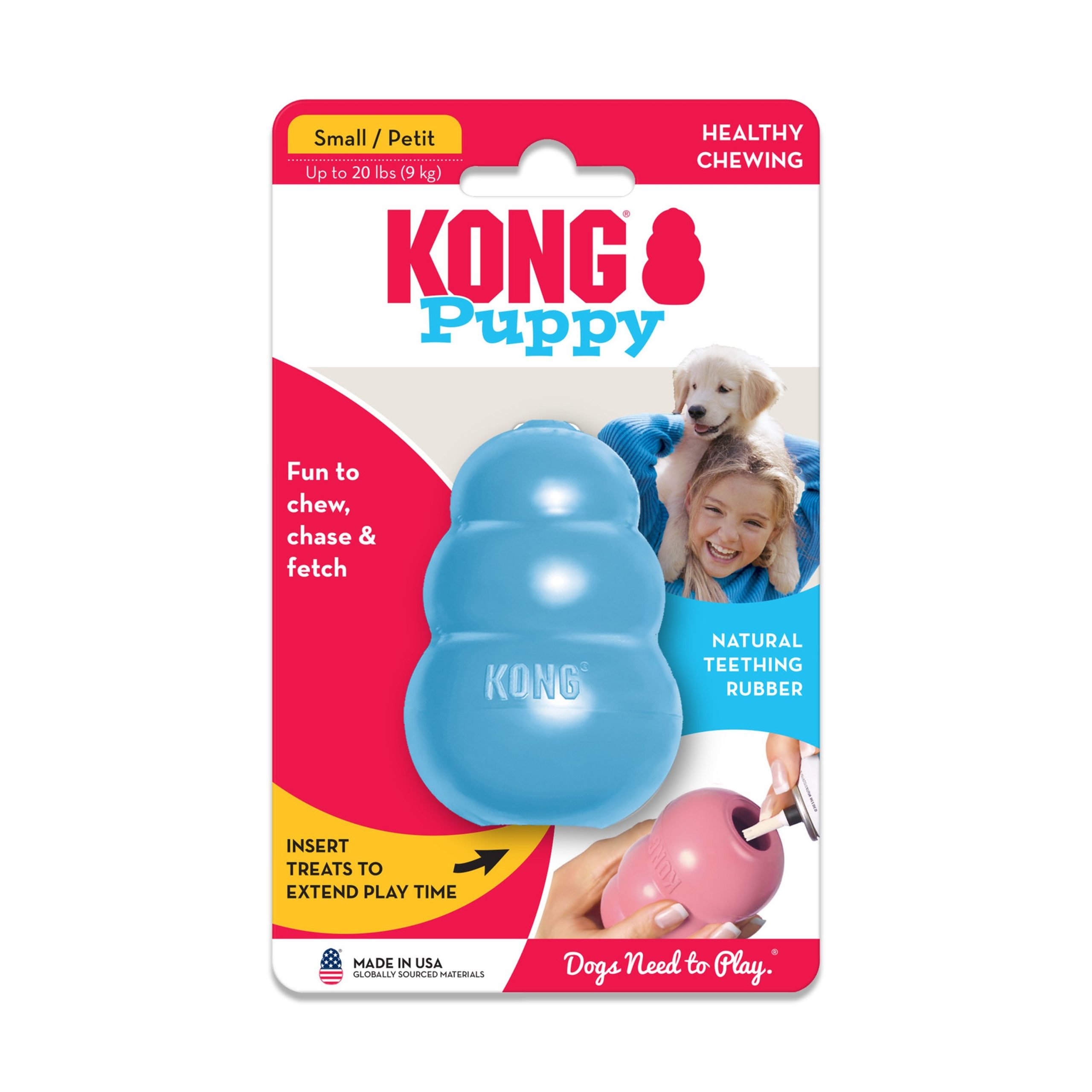 KONG Puppy Toy Assorted Small