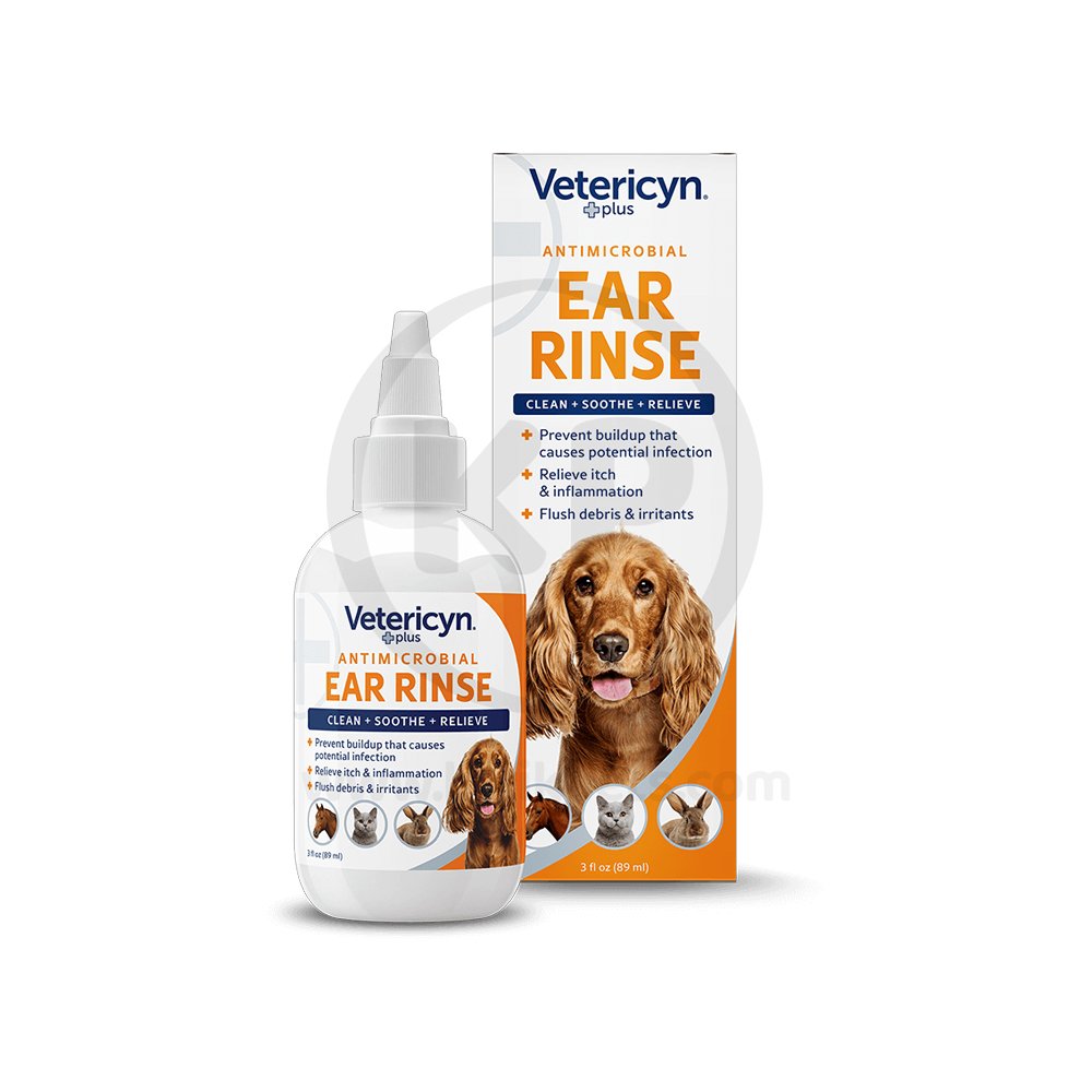 Vetericyn Plus Antimicrobial Ear Rinse 3-oz