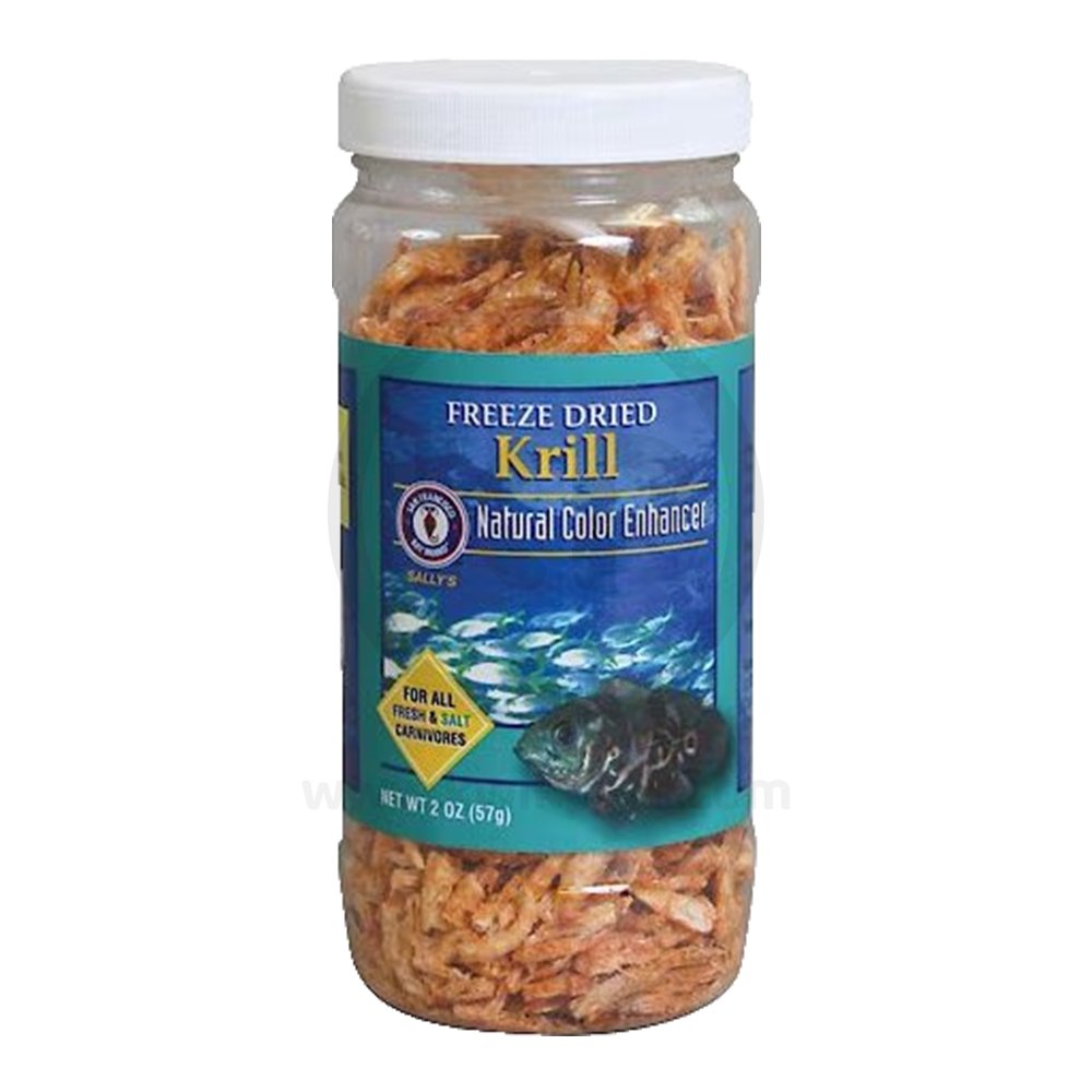 San Francisco Bay Brand Krill Freeze-Dried Fish Food 2-oz