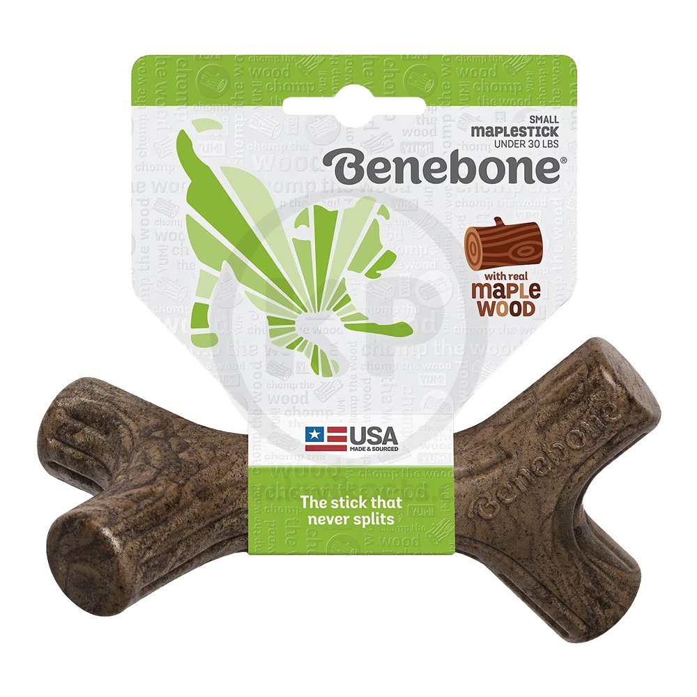 Benebone Maple Wood Puppy Maple Stick Dog Chew Toy Small