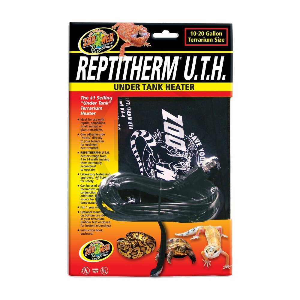 Zoo Med ReptiTherm Under Tank Heater (U.T.H) 8W 6 in X 8 in Small