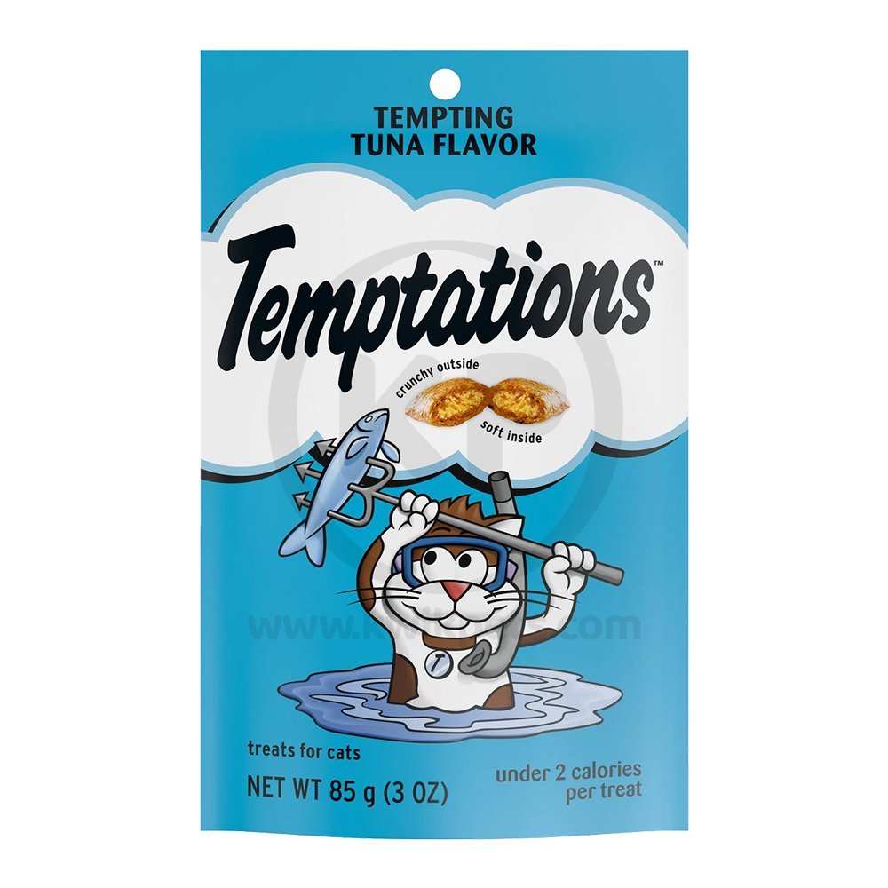 Temptations Classics Crunchy & Soft Adult Cat Treats Tempting Tuna 3-oz