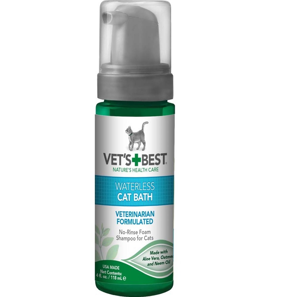 Vet’s Best Waterless Cat Bath 4-oz