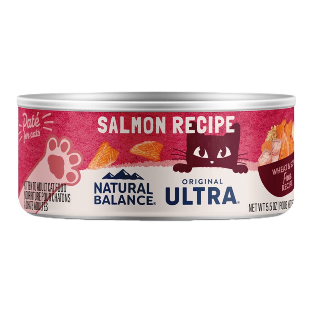 Natural Balance Pet Foods Original Ultra Canned Cat Food Salmon 5.5-oz