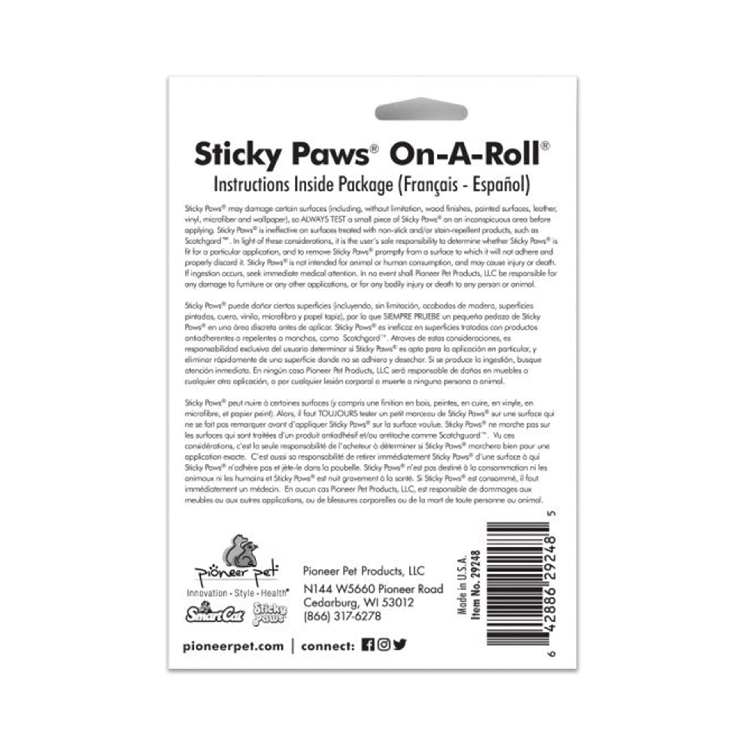 Pioneer Pet Sticky Paws Roll for Cats