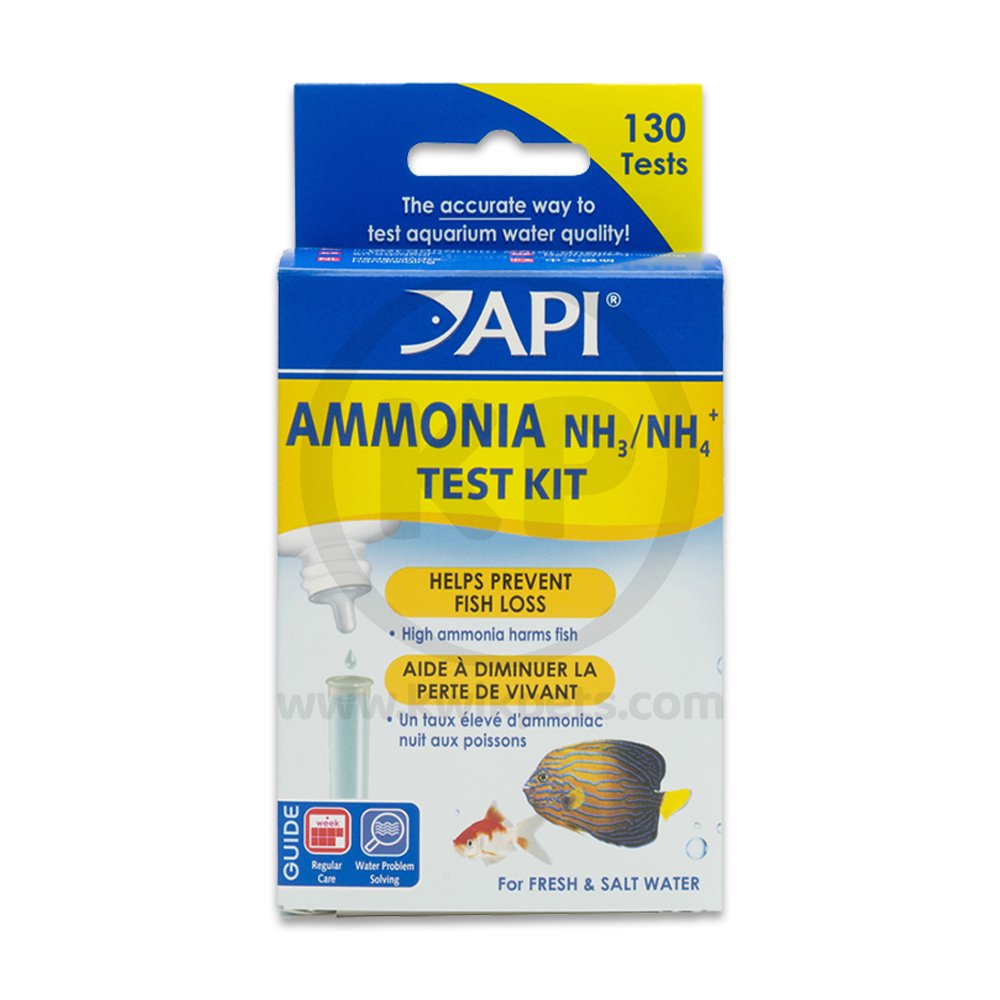 API Ammonia Test Kit for Freshwater & Saltwater Aquarium 130 Count