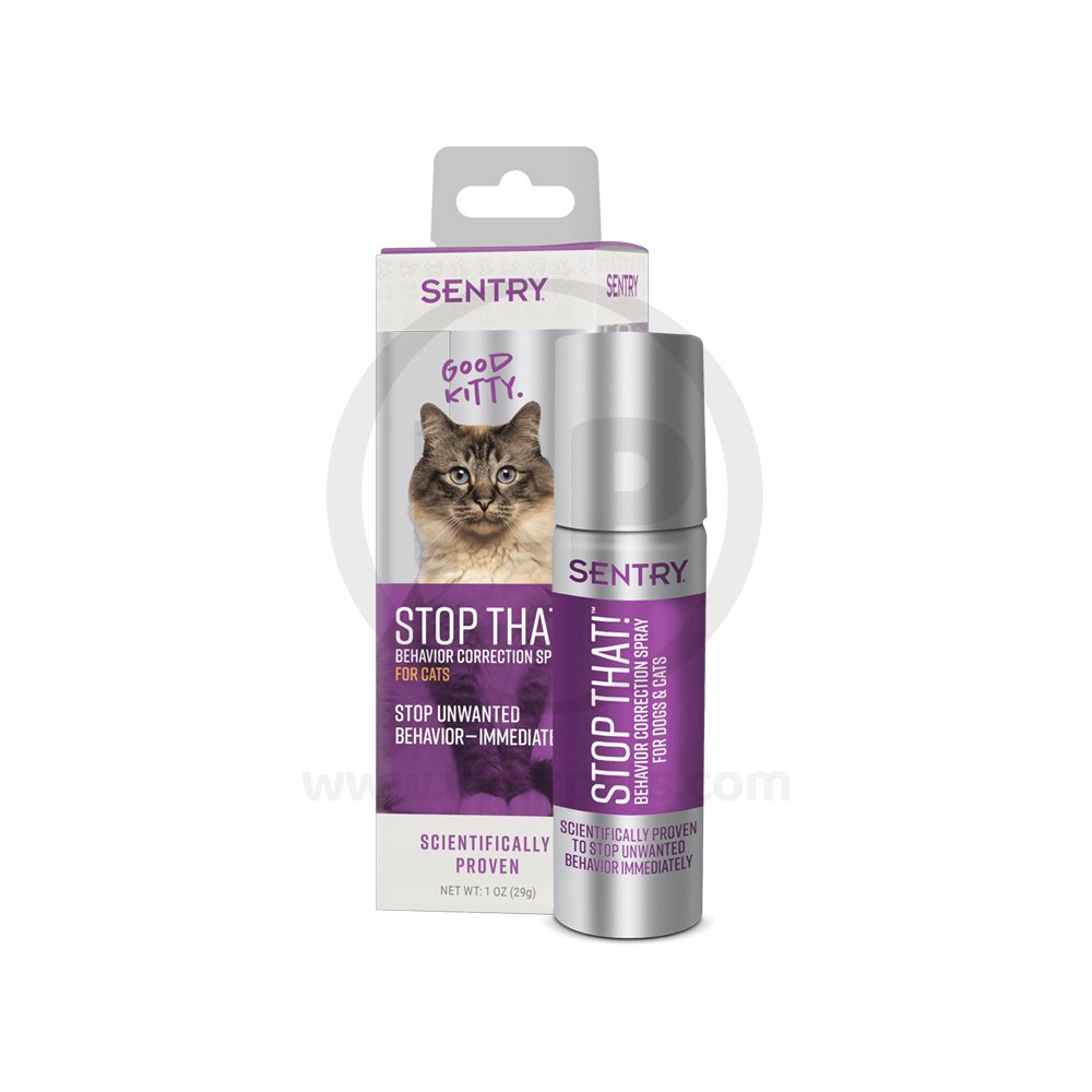 Sentry Stop That! Behavior Correction Cat Spray 1-oz