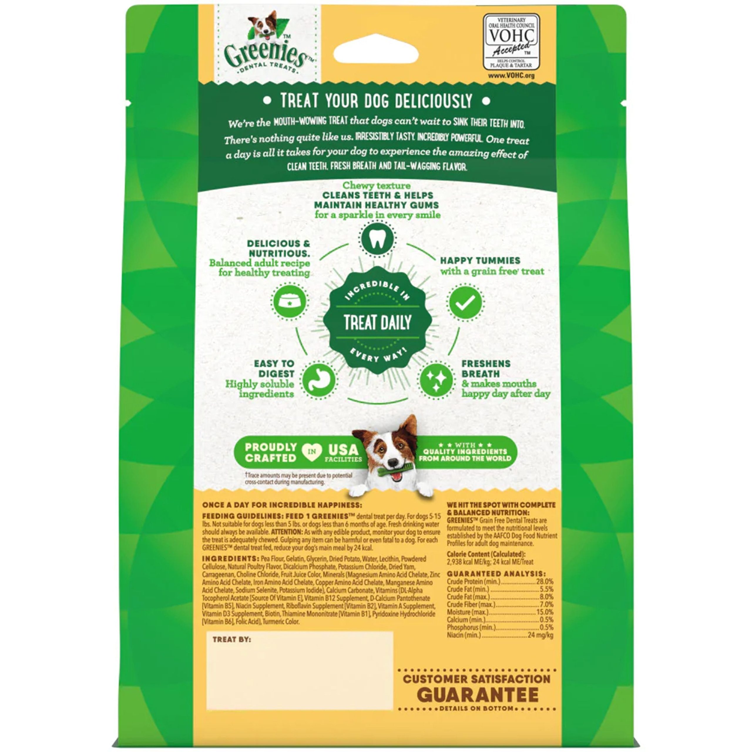 Greenies Grain Free Dog Dental Treats Teenie 12-oz 43 Count