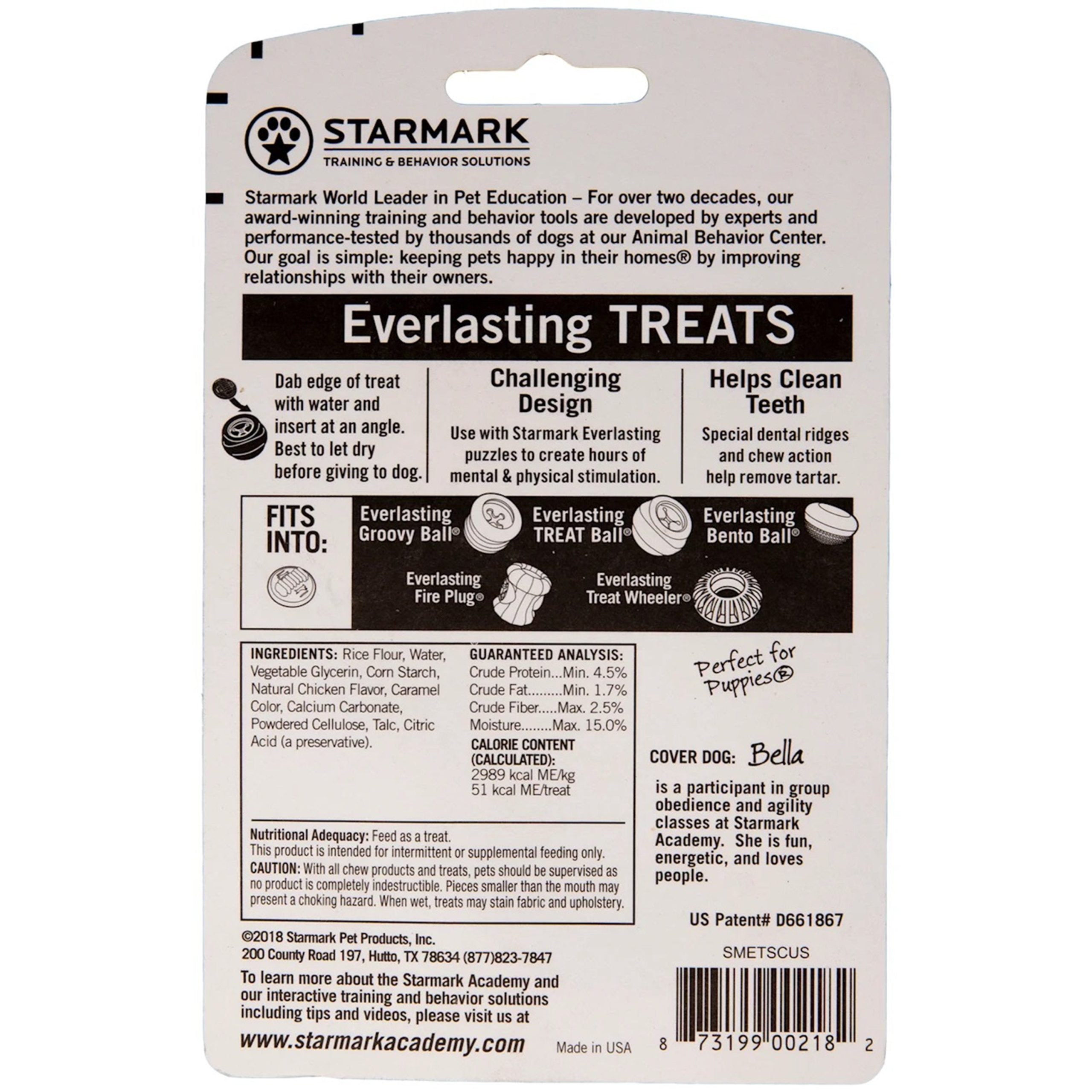 Starmark Everlasting Dog Treat Chicken Small 1.2-oz 1 Pack