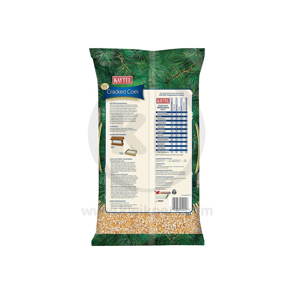 Kaytee Cracked Corn Wild Bird Food 4-lb