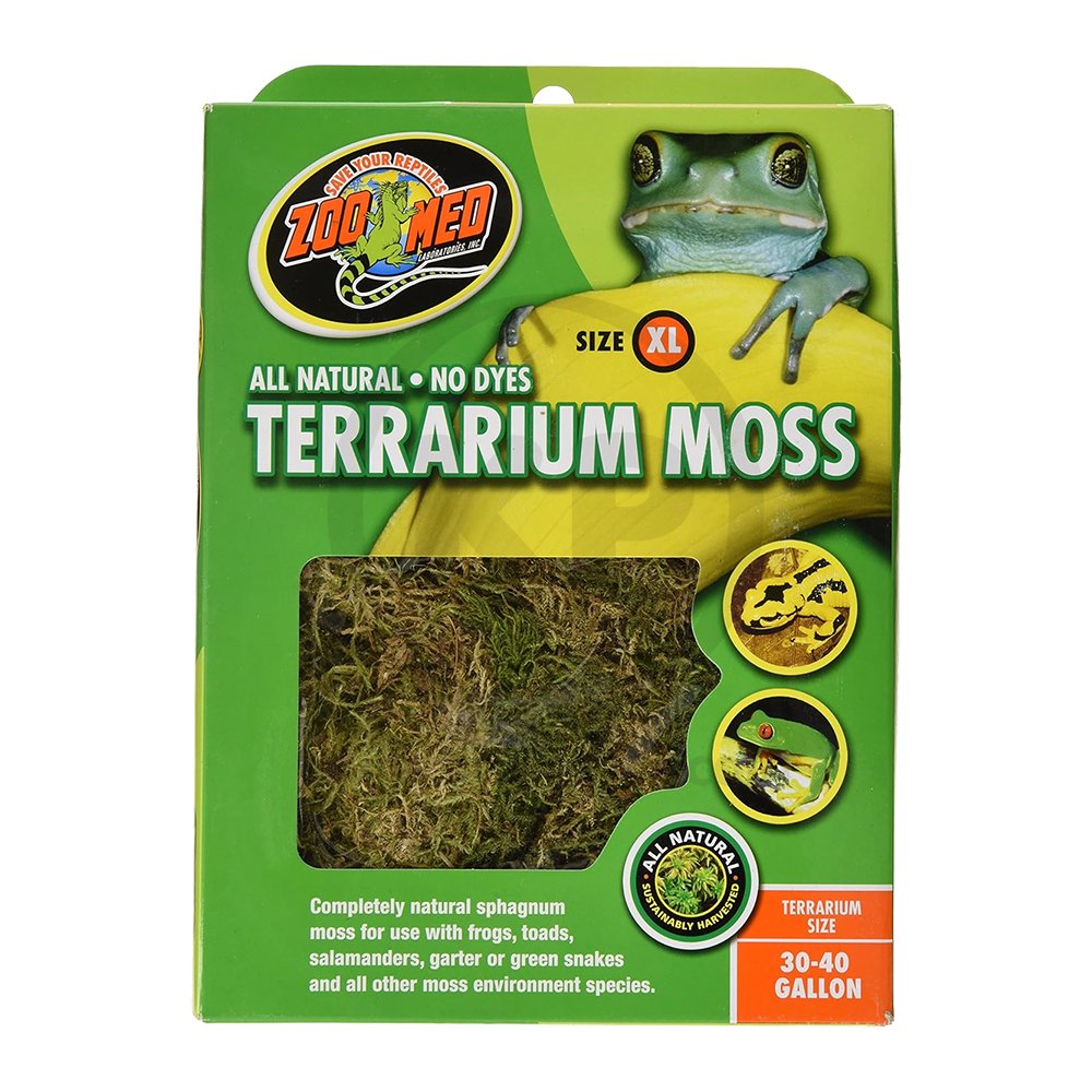 Zoo Med Terrarium Moss Substrate Green XL 30-40 gal