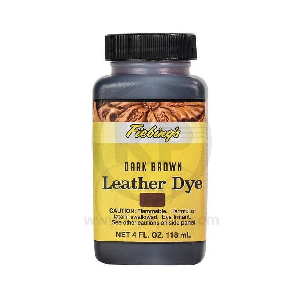 Fiebing Leather Dye Dark Brown 4-oz