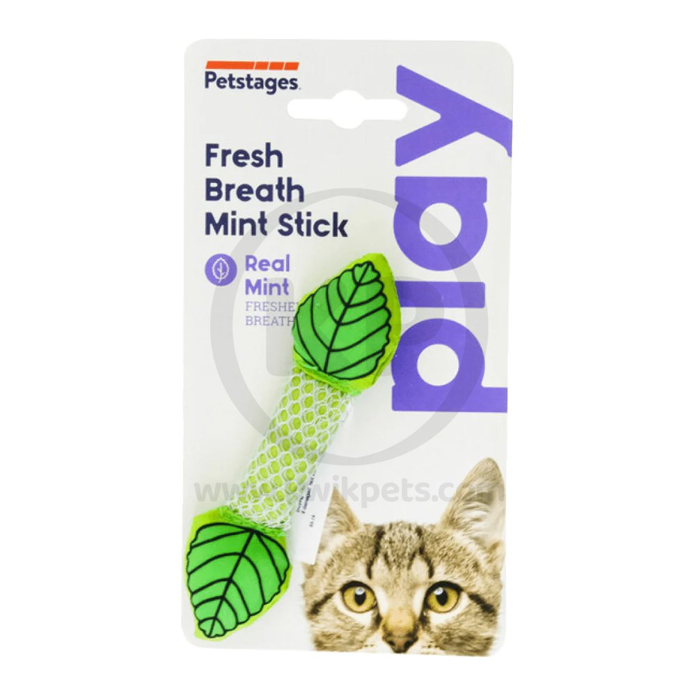 Petstages Fresh Breath Mint Stick Cat Toy One Size