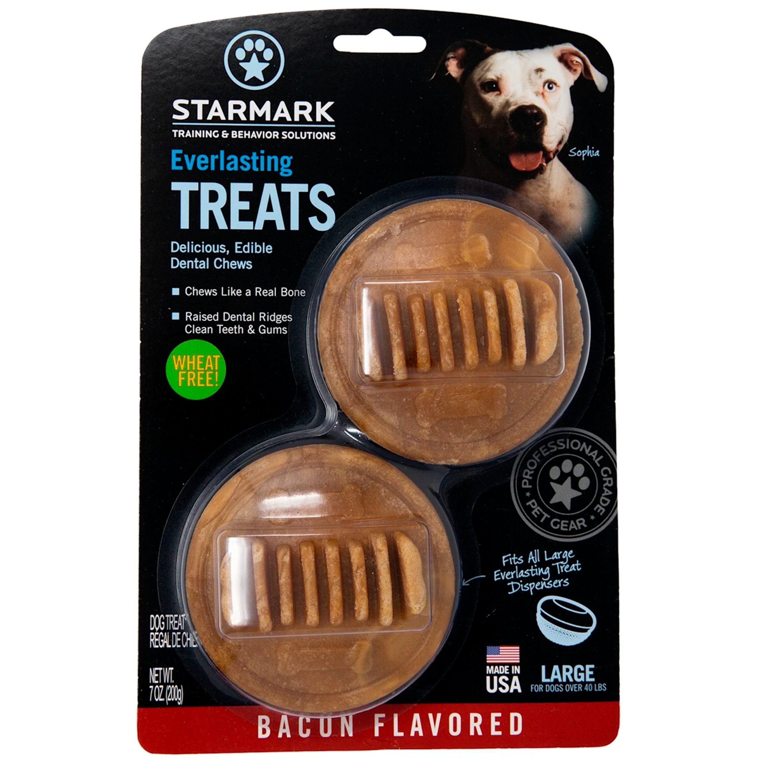 Starmark Everlasting Dog Treat Bacon Large 7-oz