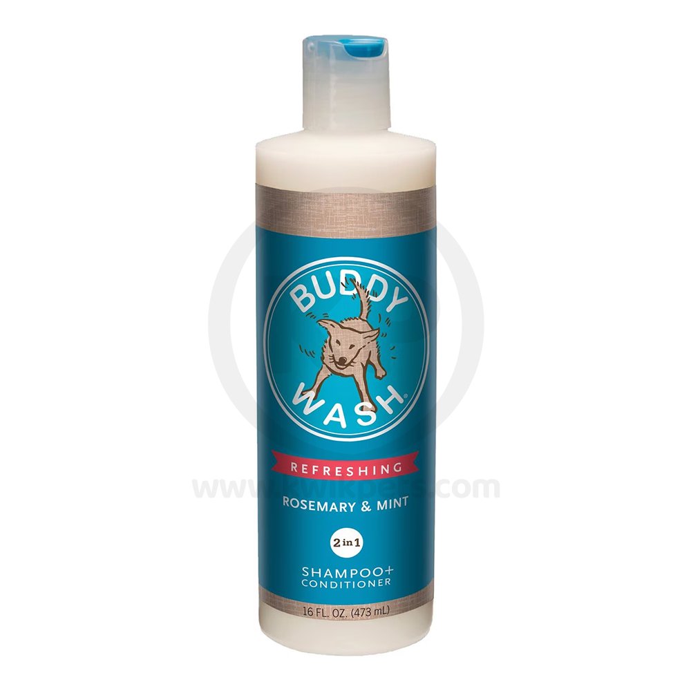 Cloud Star Buddy Wash 2 in 1 Dog Shampoo & Conditioner Rosemary & Mint 16-oz