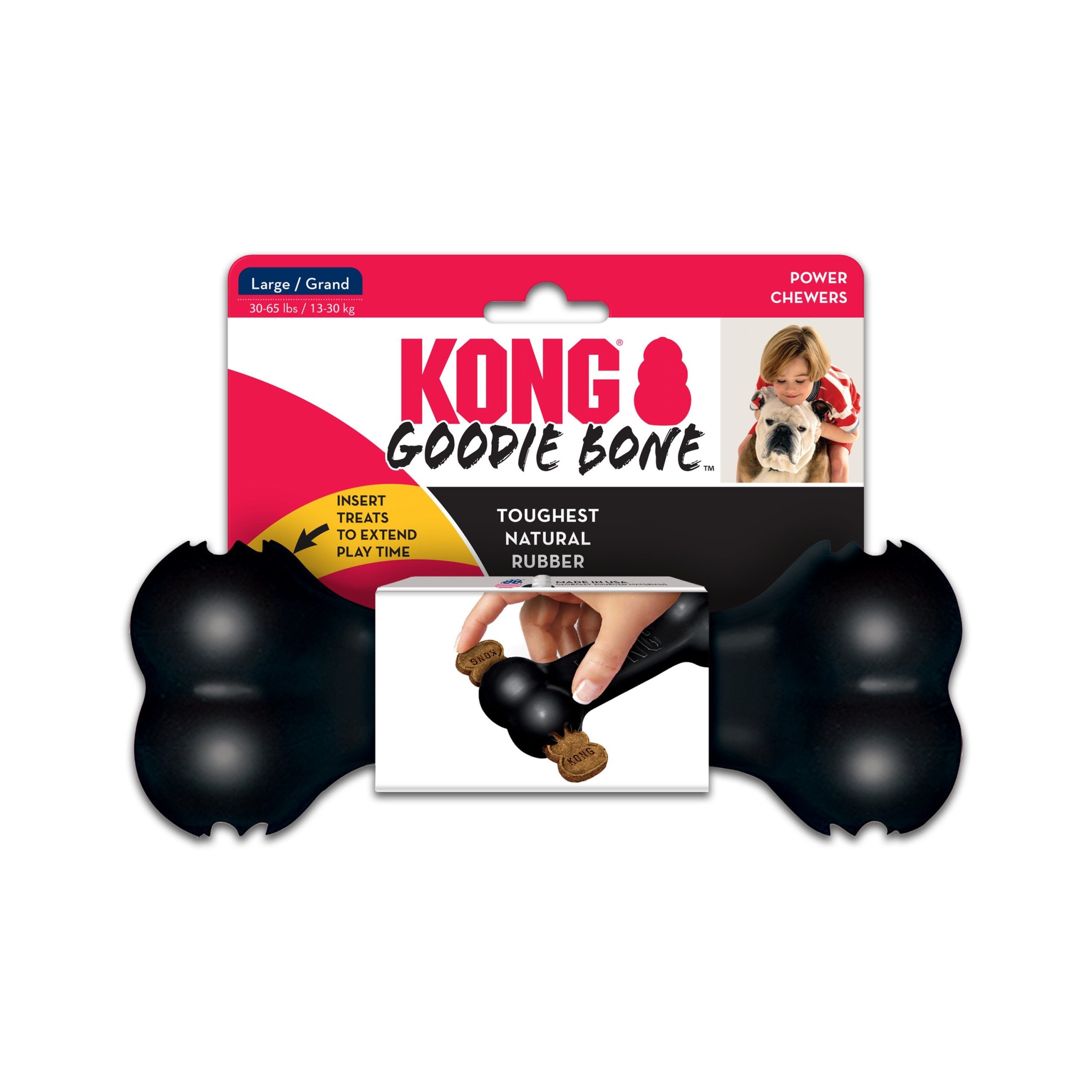 KONG Extreme Goodie Bone Dog Toy Large