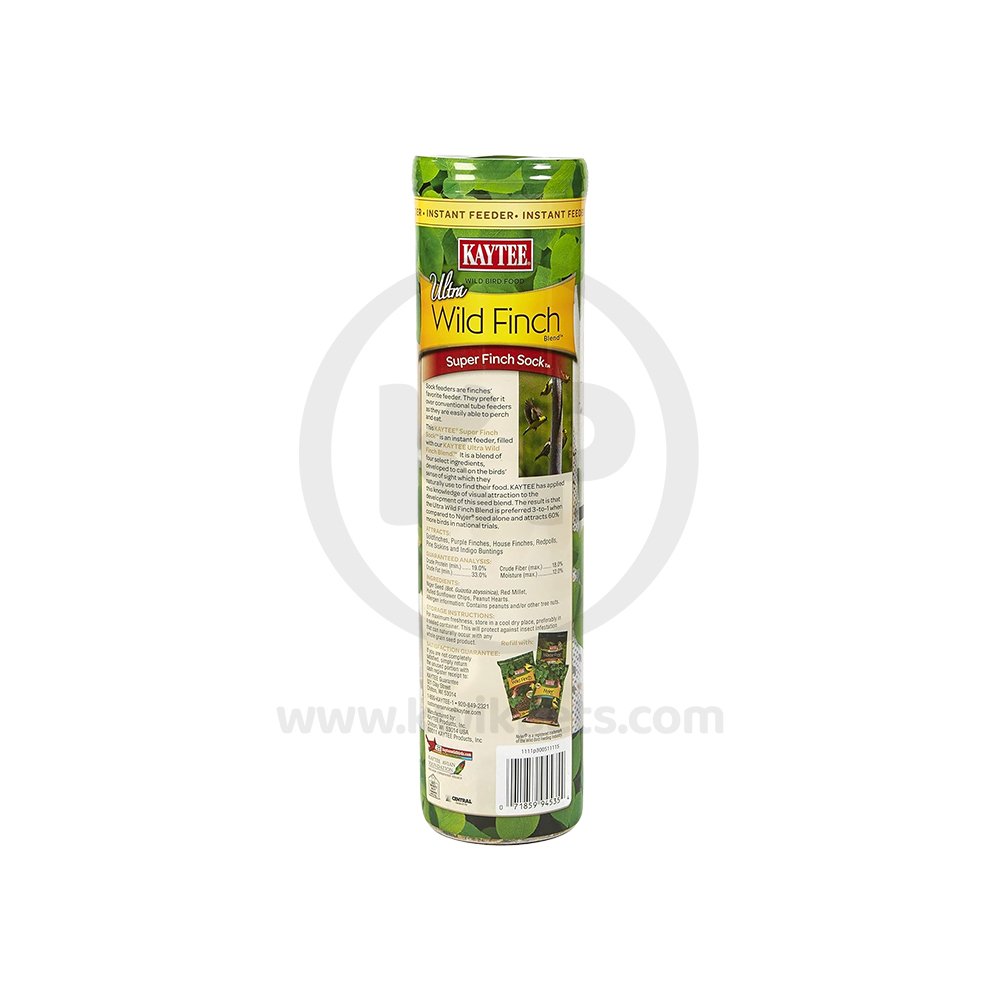 Kaytee Ultra Wild Finch Blend Sock Wild Bird Food 25-oz