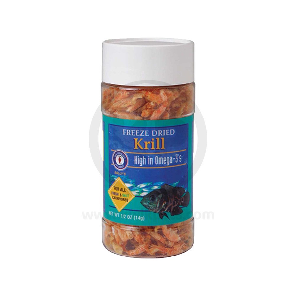 San Francisco Bay Brand Krill Freeze-Dried Fish Food 0.5-oz