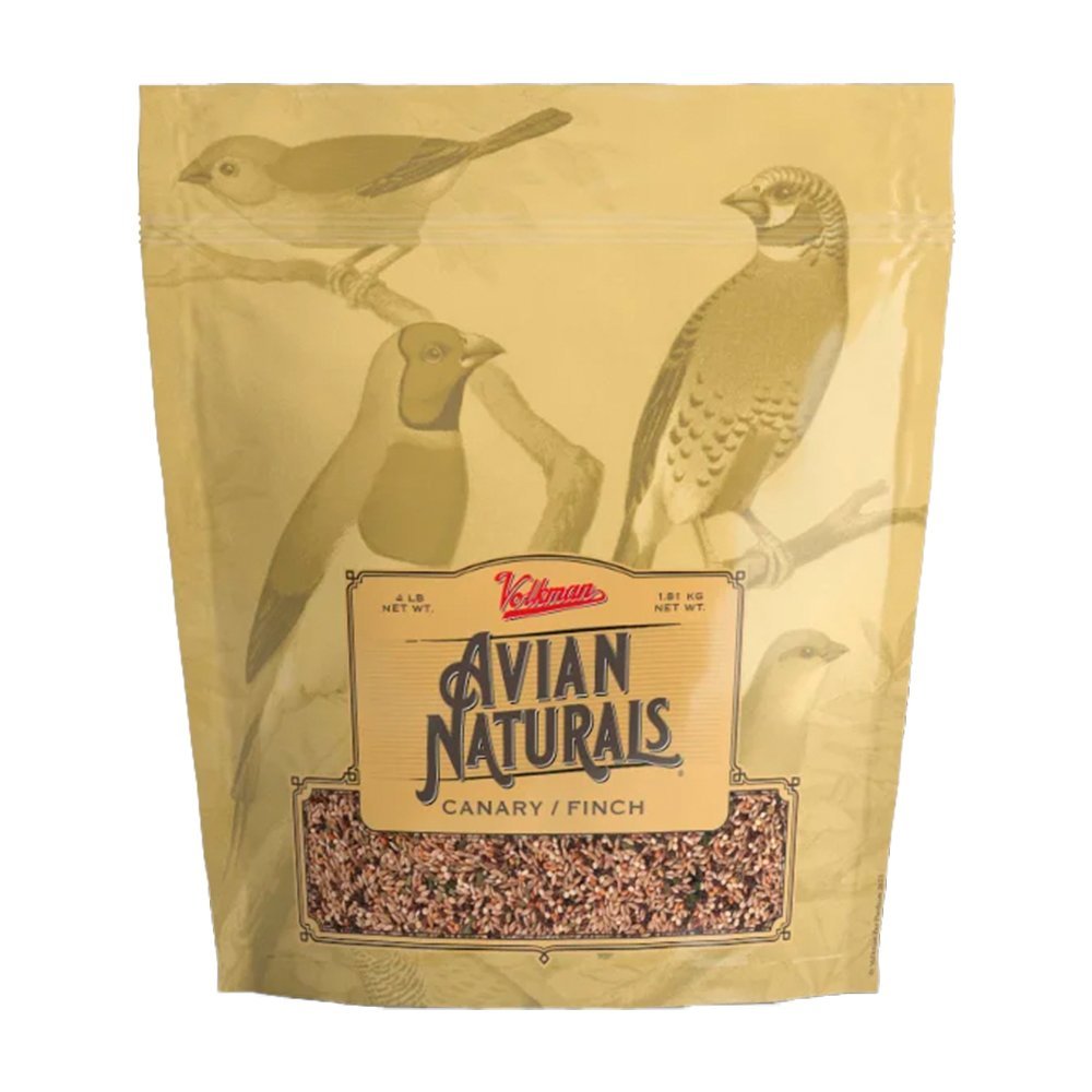 Volkman Seed Company Avian Naturals Canary/Finch Bird Food 4-lb