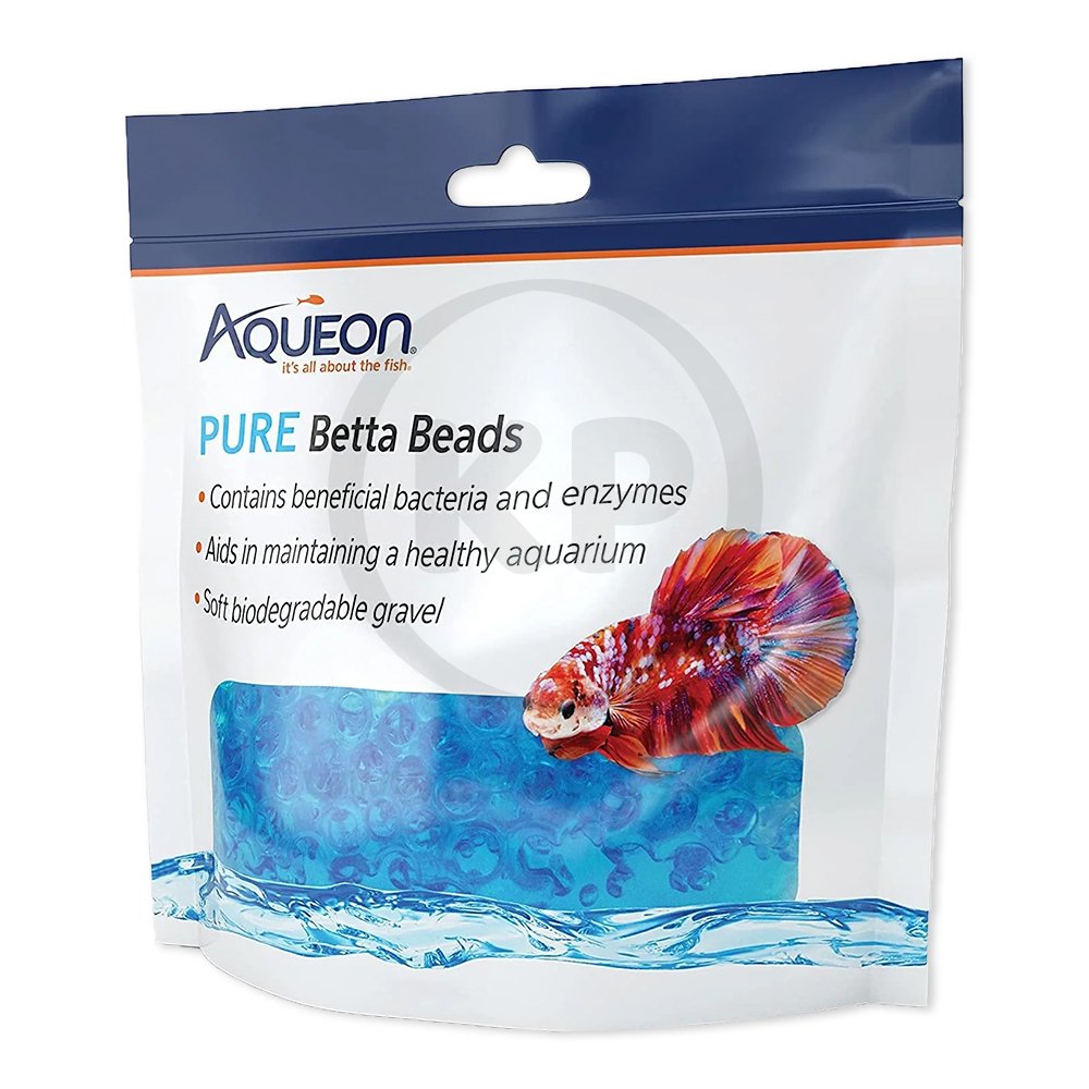 Aqueon Betta Beads Blue One Pouch