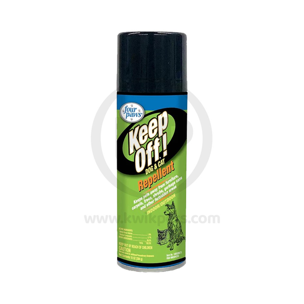 Four Paws Keep Off! Outdoor & Indoor Dog & Cat Repellent Spray 10-oz